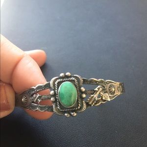 SOLD Harvey Era Arrow Sterling Cuff